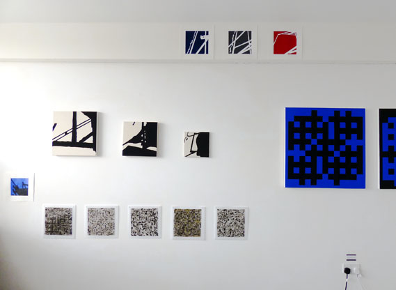 Philip Bradshaw, Installation view, Open Studio 2014